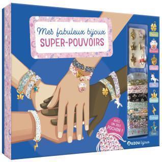 Mes fabuleux bijoux super-powers jewelry box Auzou