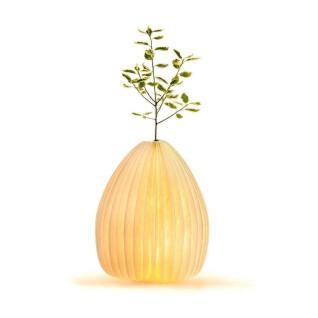 Lighted bamboo vase Gingko