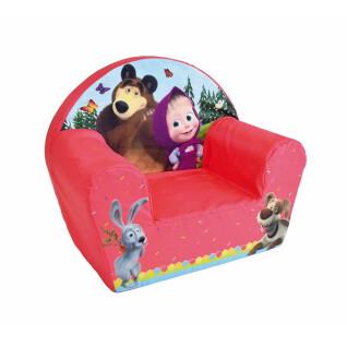 Children's armchair Jemini Masha et Michka