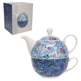 Selfish teapot + box Kiub Au Bord de L'eau