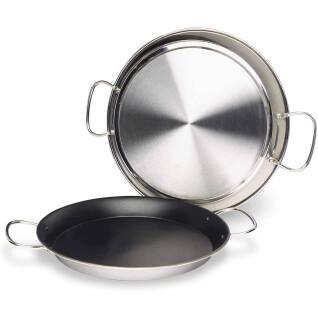 Non-stick stainless steel paella dish Lacor 18/10 - 32 cm
