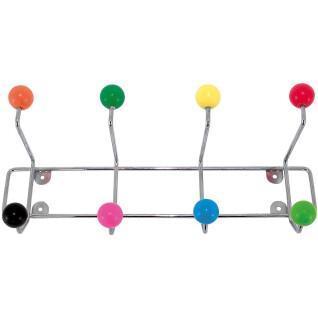 Hat rack with assorted colored balls Present Time Saturnus