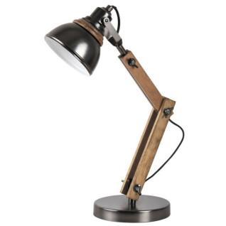 Industrial-style table lamp with switch and swivel head Rabalux Aksel