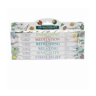 Pack of 6 aromatherapy incense boxes Stamford